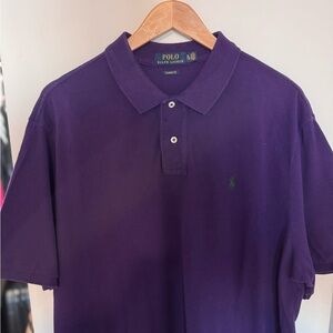Ralph Lauren Deep Purple Polo Shirt